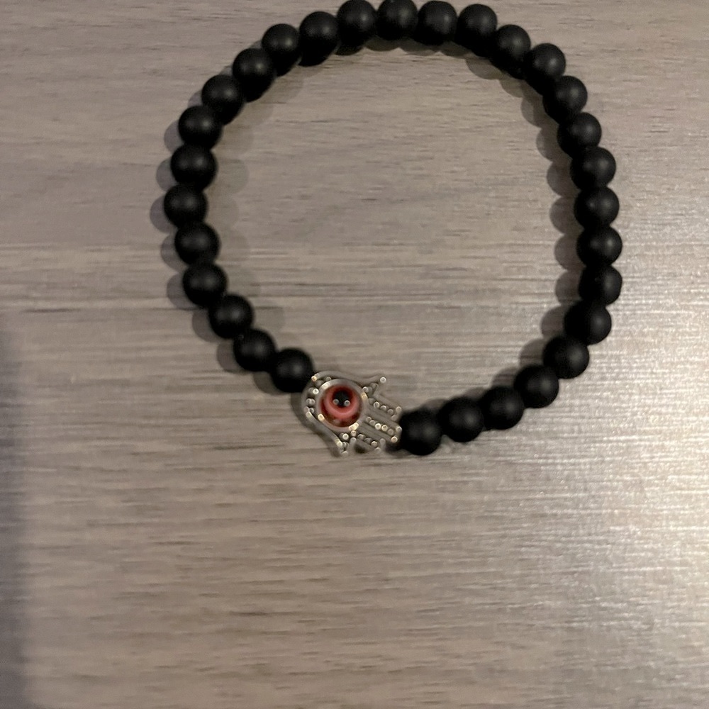 Unisex Evil Eye Beaded Bracelet NIP
